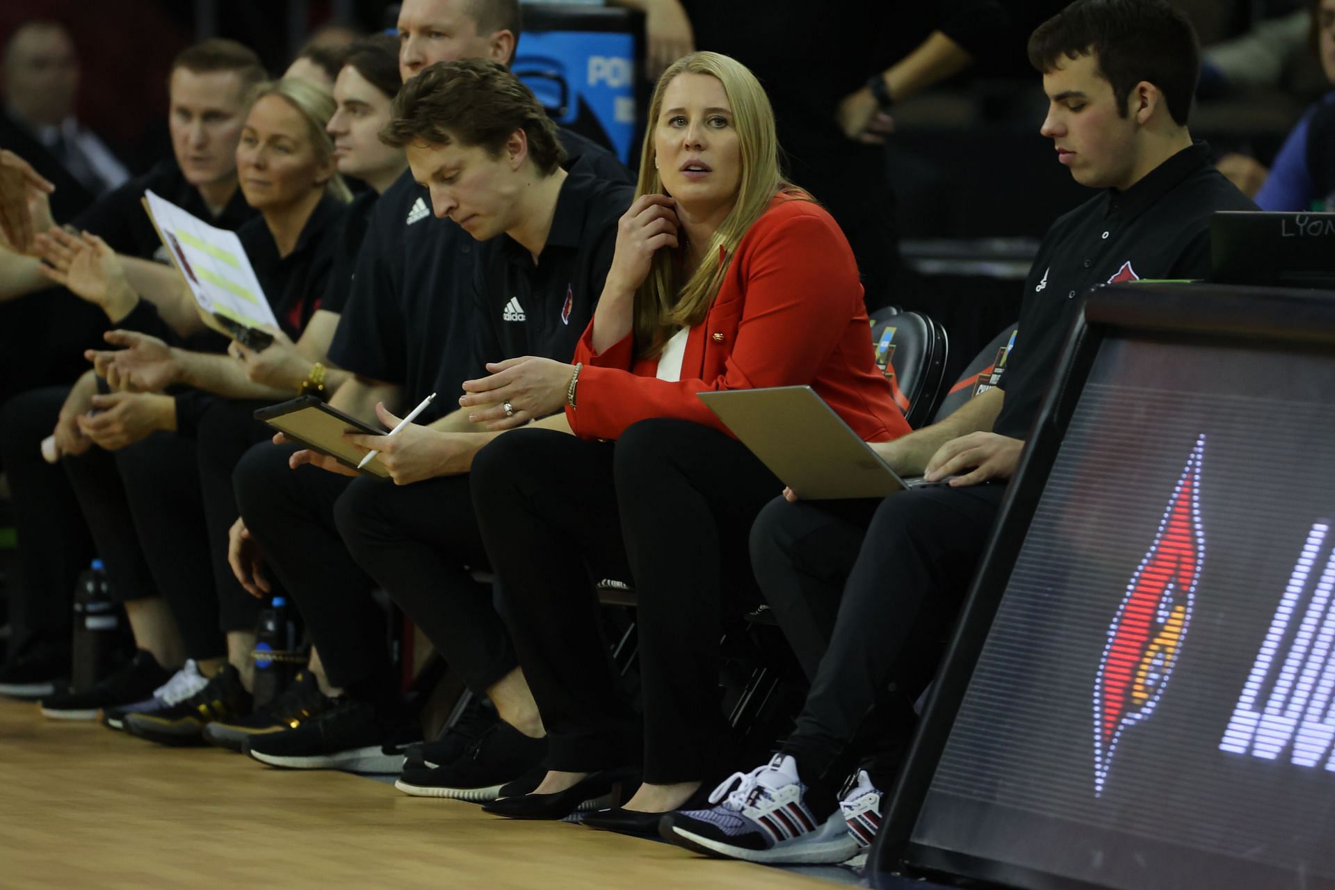 Busboom Kelly at the 2022 Division I Women's Volleyball Championship - (Source: Getty)